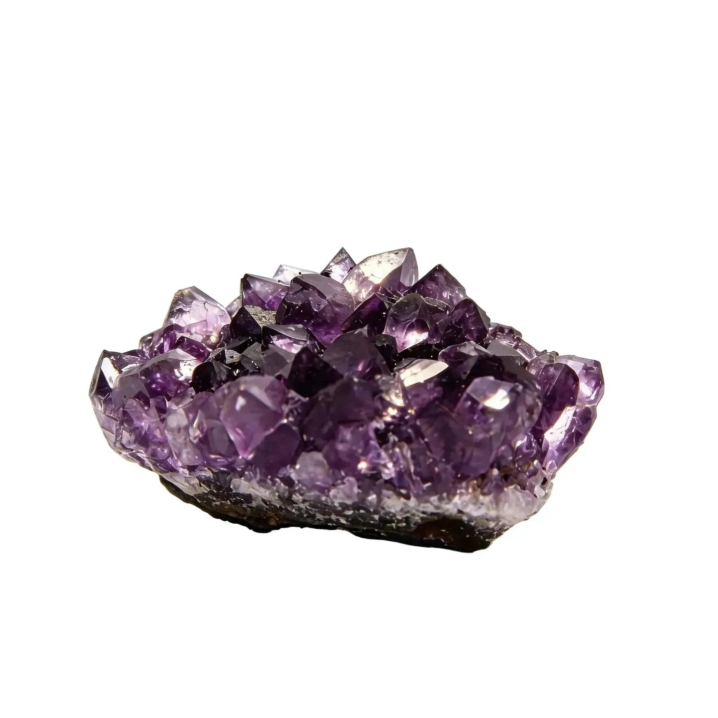 CHIGROVE Natural Amethyst Crystal Cluster | Healing Geode for Meditation & Home Decor - ChiGrove