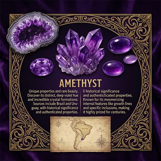 Purple Gemstones: The Complete Guide to Amethyst, Tanzanite, Purple Sapphire & Every Rare Violet Stone Worth Knowing