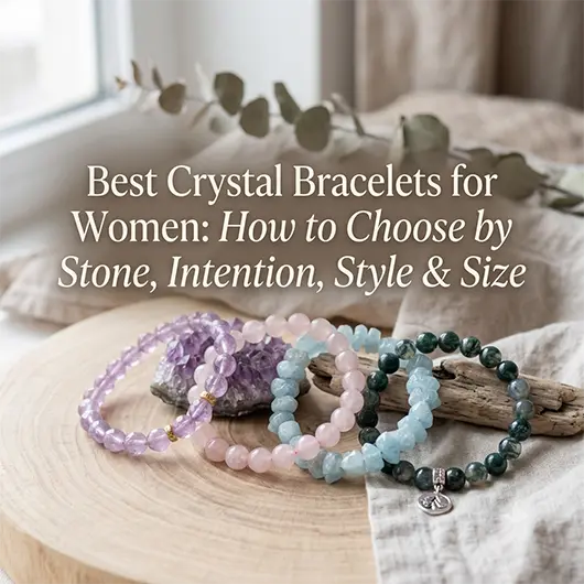 Best Crystal Bracelets for Women: How to Choose by Stone, Intention, Style & Size