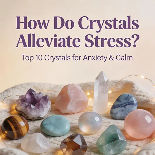 Step-by-step guide to cleansing and charging crystals with sage and moonlight for effective stress relief and energy balance
