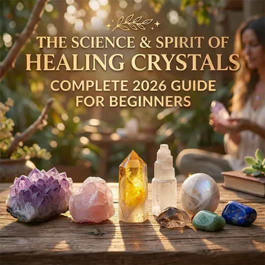 The Science & Spirit of Healing Crystals: Complete 2026 Guide for Beginners