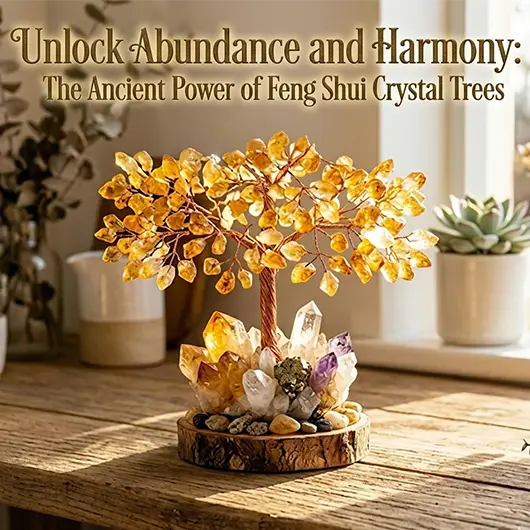 Unlock Abundance and Harmony: The Ancient Power of Feng Shui Crystal Trees