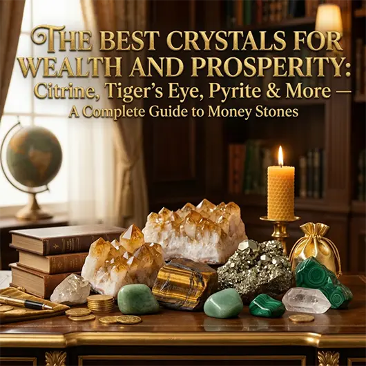 The Best Crystals for Wealth and Prosperity: Citrine, Tiger's Eye, Pyrite & More — A Complete Guide to Money Stones
