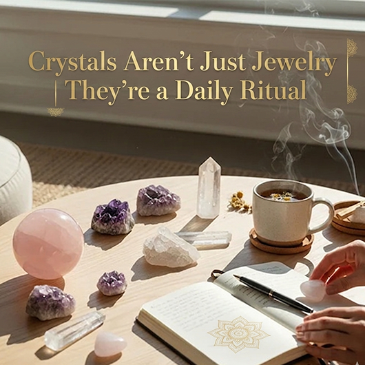 Crystals Aren’t Just Jewelry They’re a Daily Ritual