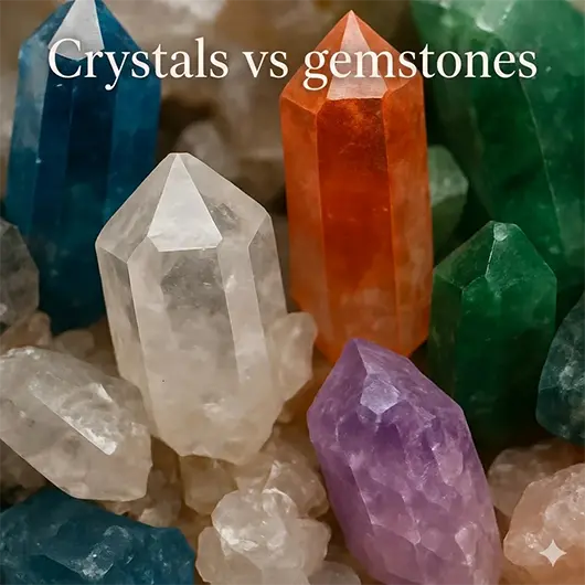 Differences Between Crystals and Gemstones Explained