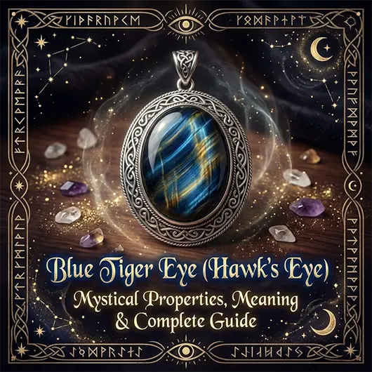 Blue Tiger Eye (Hawk’s Eye): Mystical Properties, Meaning & Complete Guide