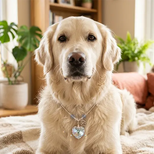 Stylish crystal pet jewelry, cute decorative ornaments for cats, dogs and small pets