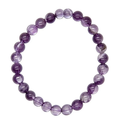 CHIGROVE Natural Amethyst Crystal Bracelet | Healing Crystal Jewelry for Love & Daily Wear - ChiGrove