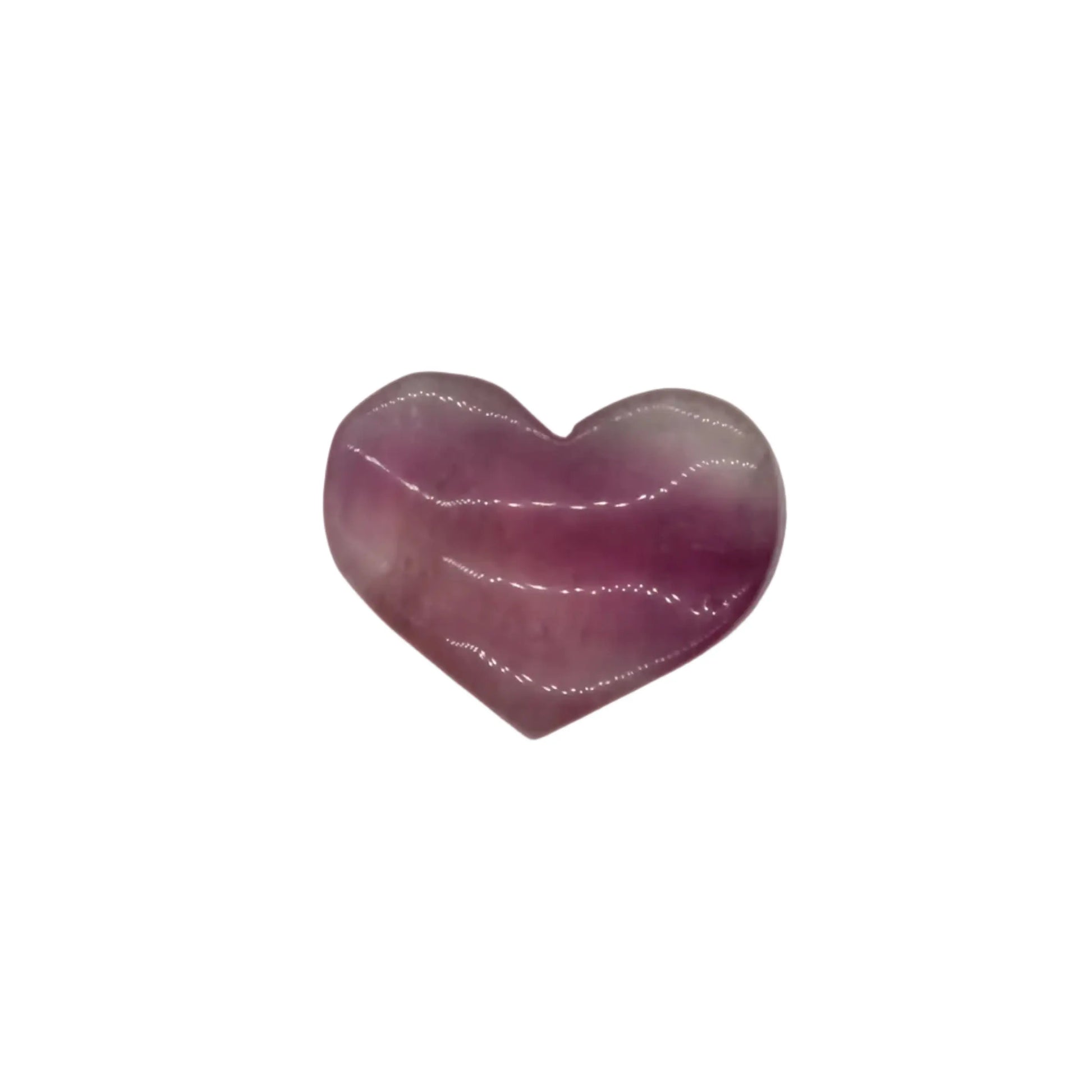 Rainbow Fluorite Crystal Heart Set — 4 Polished Natural Stone Hearts for Chakra Healing, Meditation, Worry Stone & Meaningful Gifts