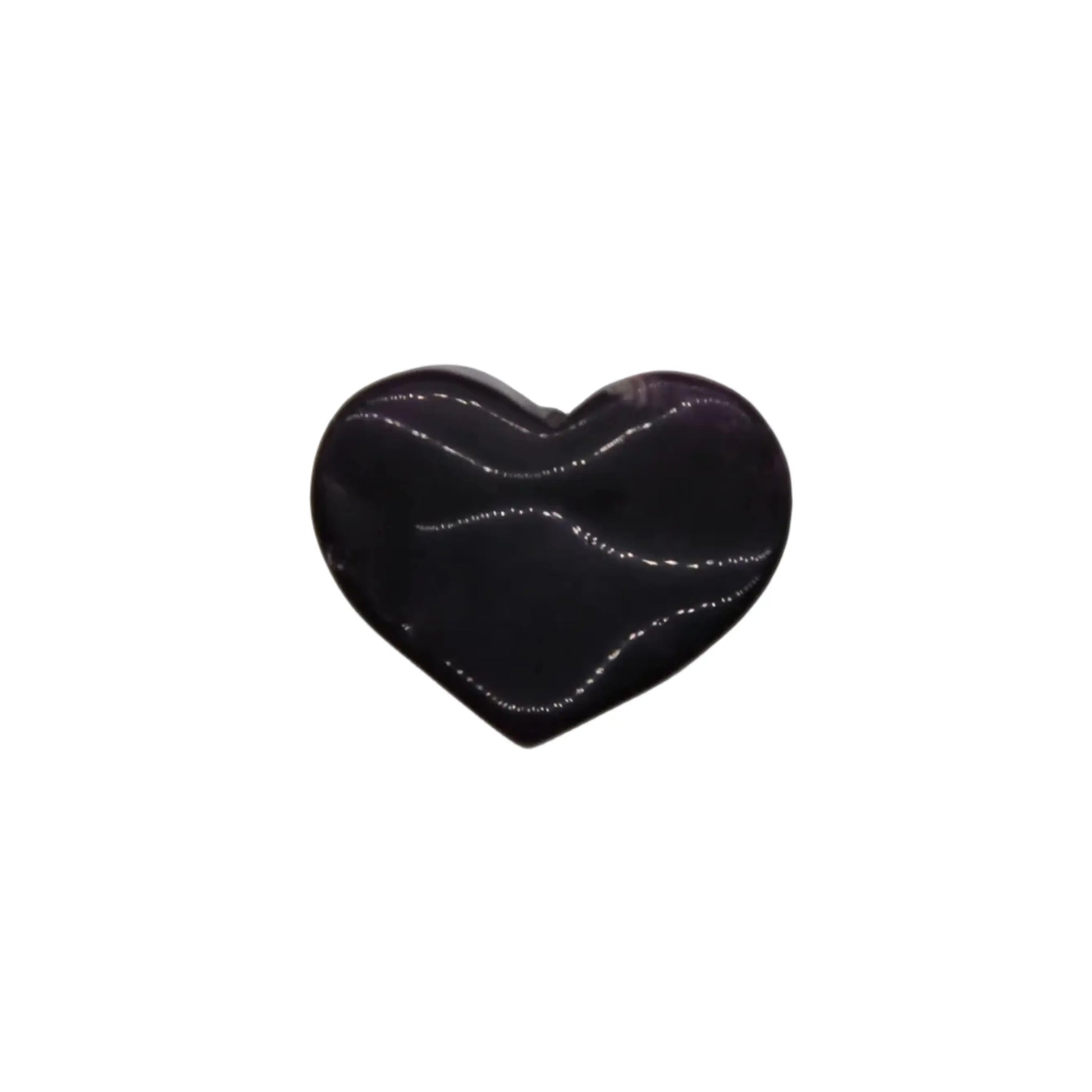 Rainbow Fluorite Crystal Heart Set — 4 Polished Natural Stone Hearts for Chakra Healing, Meditation, Worry Stone & Meaningful Gifts