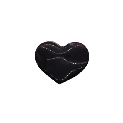 Rainbow Fluorite Crystal Heart Set — 4 Polished Natural Stone Hearts for Chakra Healing, Meditation, Worry Stone & Meaningful Gifts