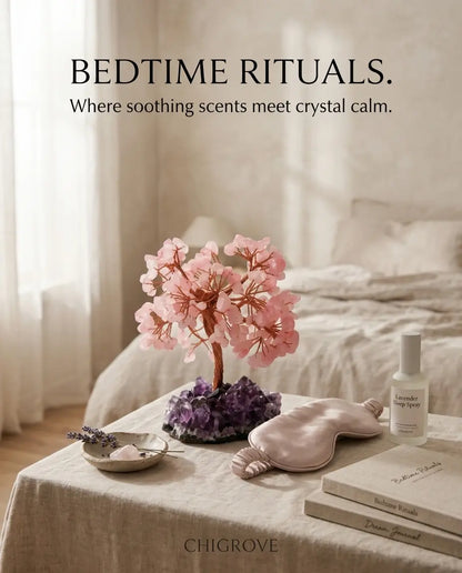 Rose Quartz Crystal Tree | Rooted in nature | Made for your space