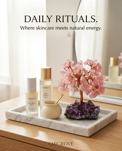 Rose Quartz Crystal Tree | Rooted in nature | Made for your space