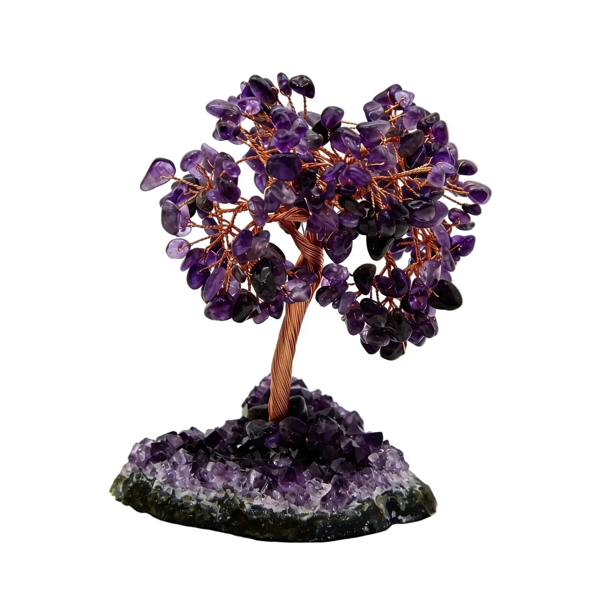 CHIGROVE Natural Amethyst Crystal Tree | Healing Spiritual Decor for Home Office - ChiGrove