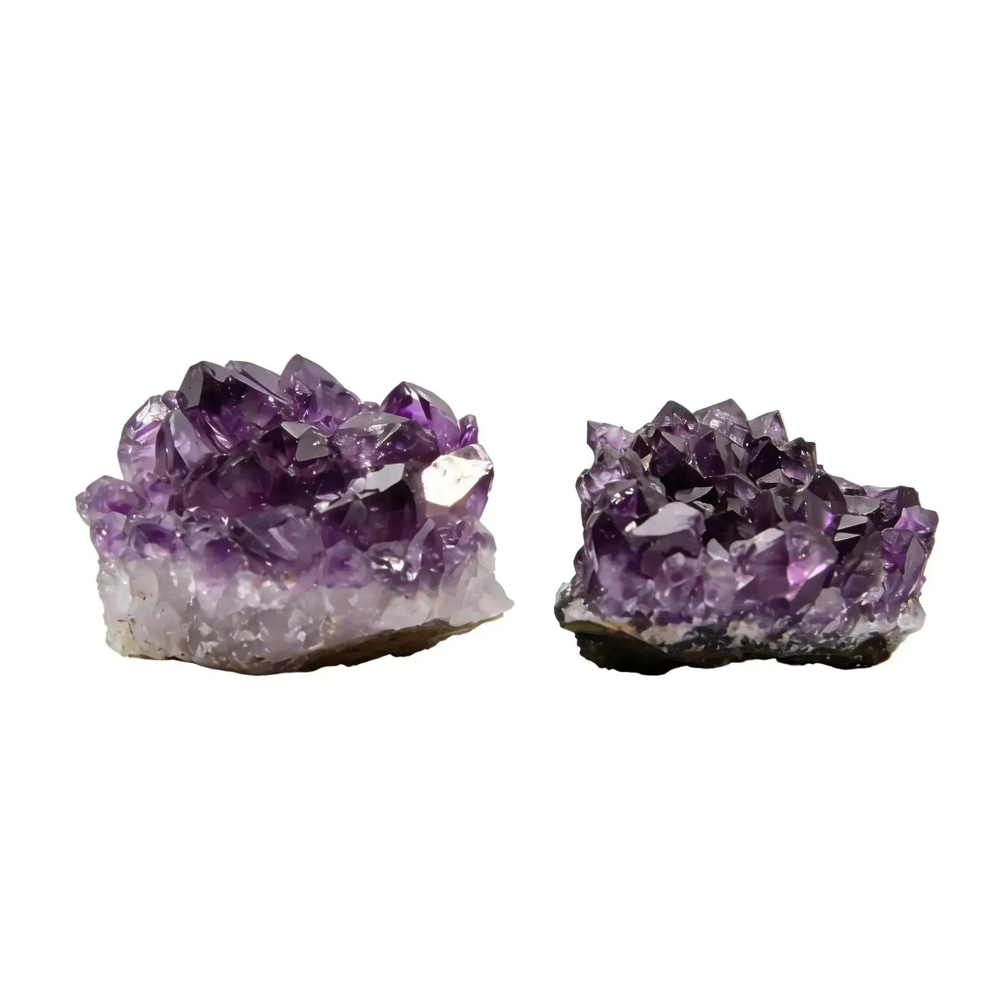 CHIGROVE Natural Amethyst Crystal Cluster | Healing Geode for Meditation & Home Decor - ChiGrove
