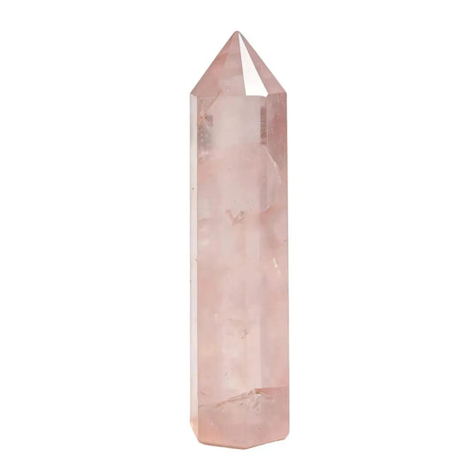 CHIGROVE Natural Rose Quartz Crystal Obelisk | Spiritual Crystal for Protection & Energy Focus - ChiGrove